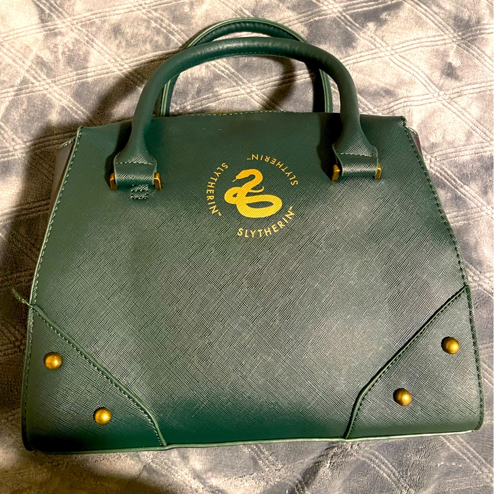 Harry Potter Slytherin handbag / purse with adjustable straps